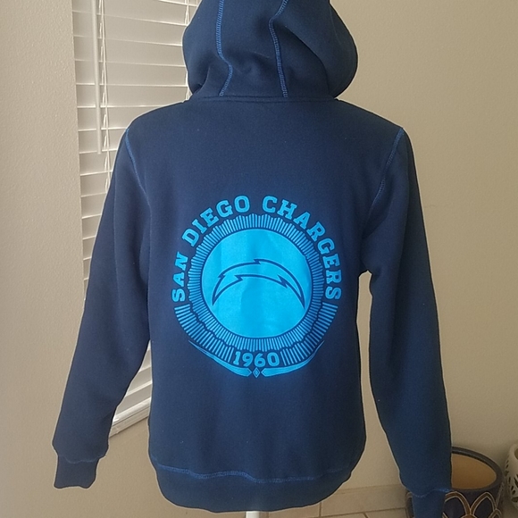San Diego Chargers NFL Mens Hoodie Sweatshirt - Picture 7 of 11